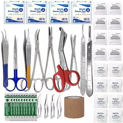EMT & First Responder Medical Tool Kit - First Aid Kit 70pc Essential Emerge... • $50.28