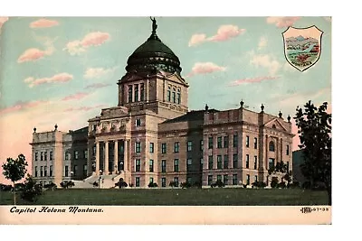 Postcard Capitol Helena Montana Postmarked 1907 • $5.99