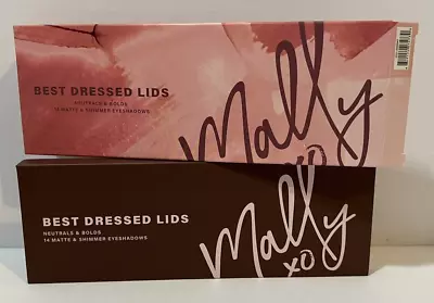 Mally XO Best Dressed Lids Neutrals & Bolds Eyeshadow Palette Mattes & Shimmers • $7.99