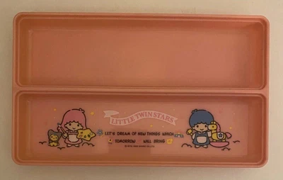 $45 • Buy Rare Vintage Sanrio 1989 & New “Little Twin Stars” Drawer Organizer From Japan