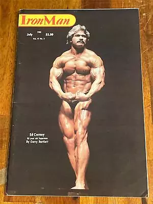 IRONMAN Bodybuilding Muscle Magazine ED CORNEY & MOHAMMED MAKKAWY 7-82 • $7.49