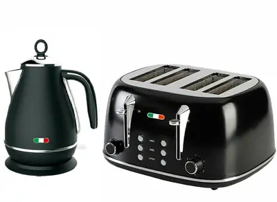 Vintage Electric Kettle And Toaster SET Combo Deal Stainless Steel -Not Delonghi • $399.99