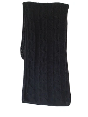 £4.99 • Buy Beautiful  Black Cashmere Shawl Wrap Scarf Charlotte And Co