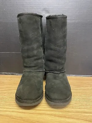 UGG Australia Classic Tall II Winter Boots For Women Size 8.5/9 - Black #4137 • $35