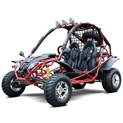 200cc/6.5hp Adult Gas Go-Kart Deluxe DF GKA With Auto Tranny/Reverse CVT 2 Seat • $2799