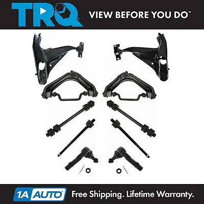 10 Piece Steering & Suspension Kit Control Arms Ball Joints Tie Rods End Links • $339.95