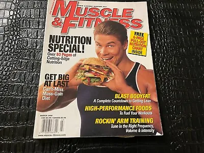 MARCH 1998 MUSCLE & FITNESS Bodybuilding Magazine • $12