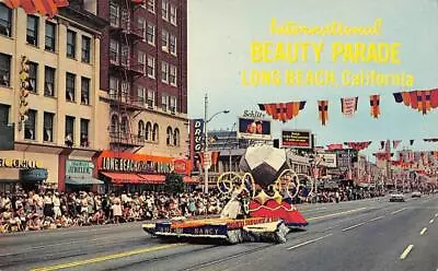 LONG BEACH CA Miss International Beauty Pageant Parade Float Rexall 60s Vintage • $5.99