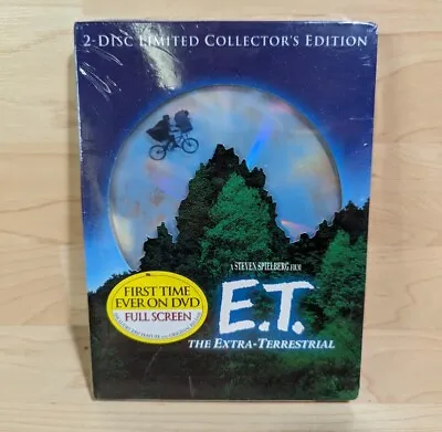 NEW ET: The Extra Terrestrial (DVD 2-Disc Set Limited Collectors Edition) SEALED • $12.75