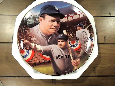 Babe Ruth 1996' Bradford Exchange  The Called Shot  Collector Plate • $10