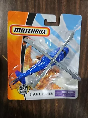 Matchbox 2007 Sky Busters S.W.A.T Copter SWAT MBX Metal 40f3 • $14.99