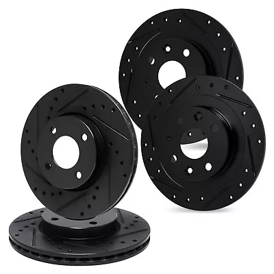 For Mazda Miata 94-02 R1 Concepts Drilled & Slotted Front & Rear Brake Rotor Set • $314.24