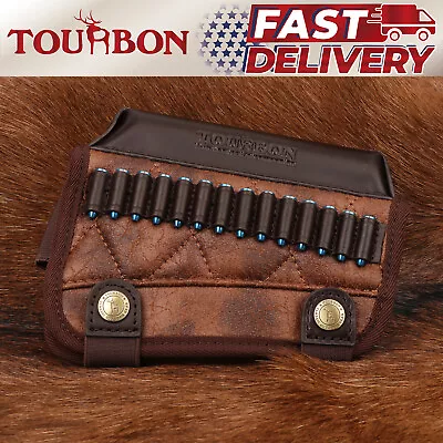 TOURBON Ruger 10/22 Rifle Buttstock Cheek Rest .22LR Ammo Holder- Right Handed • $29.69