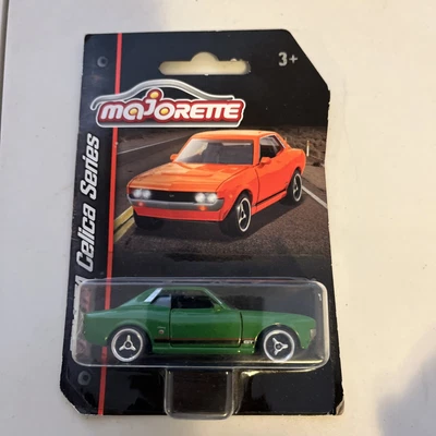 $19.99 • Buy Majorette Toyota Celica Series Green Damage On Card Plastic But Mint Car