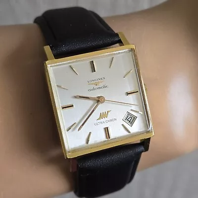 Vintage LONGINES ULTRA-CHRON 36000bph Men's Automatic Watch Cal.431 Date 1967 • $525