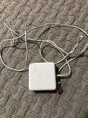 Apple MagSafe 2 60W Power Adapter - White (A1435) • $15