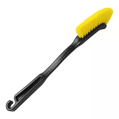 Car Tire Rim Scrub Brush Auto Vehicle Wheel Hub Brush Cleaning Tool Wash Cleaner • $21.89