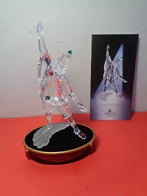 Swarovski Crystal 1999  Masquerade Pierrot  Figurine With COA And Stand • $60