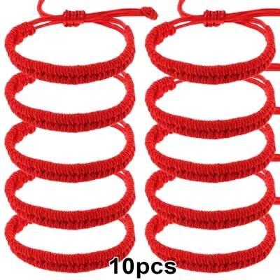 Couple Cotton Rope Bracelets Rope Lucky Bracelets For Women Men Fashion Jewelry • £6.23
