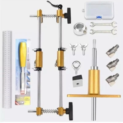 $99.99 • Buy Mortice Lock Jig Set Mortiser Locksmith Woodworking Wood Door Fitting Slot Tool