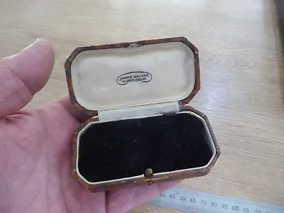 Good James Walker Vintage Empty   Jewellers Watchbox /  Case • £12