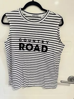 Country Road Singlet Size S • $15