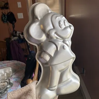 MICKEY MOUSE Full Body Wilton Cake Pan 1978 Vintage 515-1805 Walt Disney Retired • $5