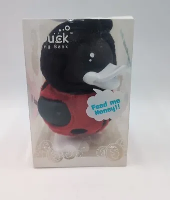 SEMK B.DUCK Savings Piggy Bank Ladybug Baby Shower Gift Idea NEW Money Jar • $19.99