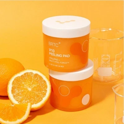 $27 • Buy  [BRTC]  V10 Peeling 165ml 80Pads Vitalizing V10. KBeauty