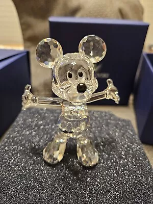 Swarovski Crystal Disney Mickey Mouse Figurine Showcase Collection • $150