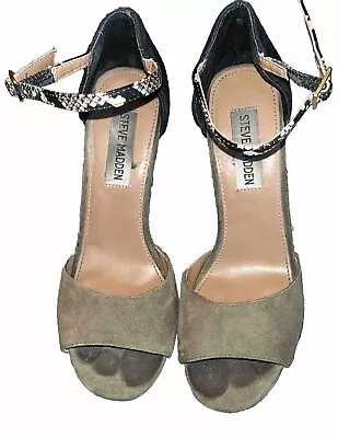 Steve Madden Womens Platform Heels Size 5.5 Myrra • $12.99