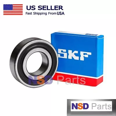 NEW 6204-2RS  SKF RUBBER SHIELD BALL BEARING 20X47X14 Mm • $8.95