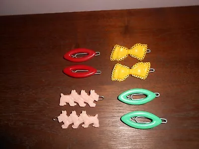 Vintage Girls Barrettes Goody Bows • $12.99