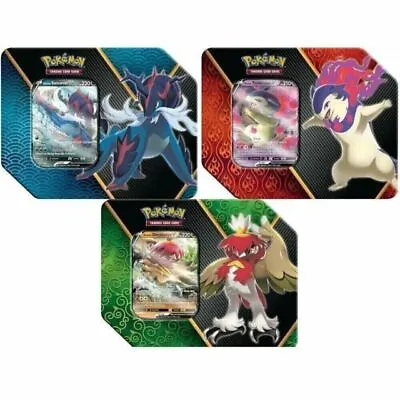 $49.97 • Buy Pokemon Divergent Powers Tin Set Of 3 - Factory Sealed 2022 Summer