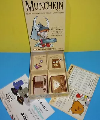 Steve Jackson Games Munchkin Card Game Original 1st Edition 28th Printing 2015 • $16.13