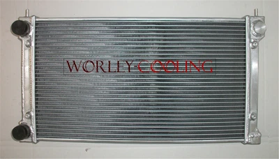 £123.24 • Buy Aluminum Radiator For VW GOLF MK1 MK2 GTI/SCIROCCO 1.6 1.8 8V Manual MT 1981-91