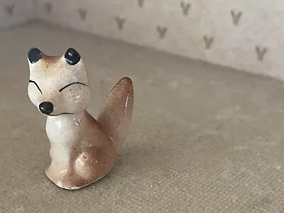 Vintage Ceramic Miniature Fox  • $12.99