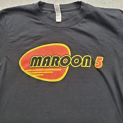 Maroon 5 Los Angeles Apparel Men's Large Black T-Shirt • $7.49