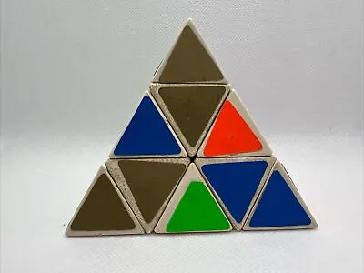 Vintage Pyraminx By TOMY 1981 Pyramid Rubix Cube Type Puzzle • $12