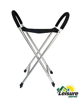 Walking Stick Chair Seat Camping Caravan Hiking Trekking Stool Leisure Depot  • £18.79