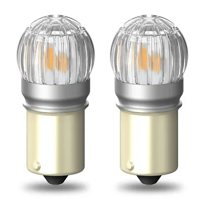 AUXITO BA15S 1156 Amber LED Turn Signal Light Bulb Error Free Anti Hyper Flash • $16.99