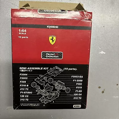 Ferrari F310 Kyosho Assembly Model Kit 1:64 Scale F1 Formula One Collection • $29.95