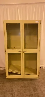 48x22x84 Tall Glass Lab Storage Cabinet Casework • $825