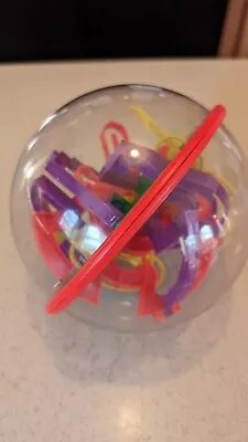 PERPLEXUS ROOKIE 3D Puzzle Maze Ball Game Toy Labyrinth RED • $5