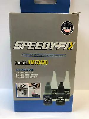 Speedy-Fix By Fast Mover Q BOND Alternative Plastic Repair 2-Part System Wow! • £11.75