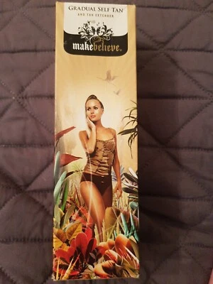£0.99 • Buy Make Believe Gradual Fake Self Tan Lotion Extender Moistursing 200ml