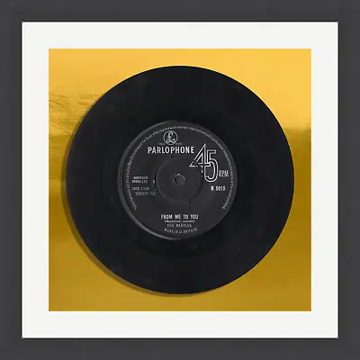 The Beatles -  From Me To You  -  Framed Vinyl Single - Original 1963 • £29.50