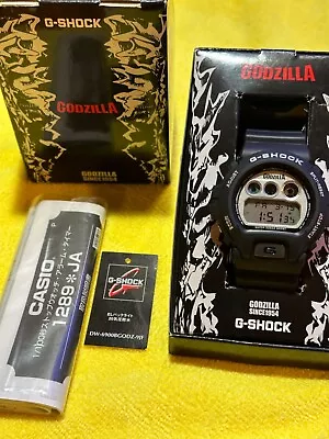 CASIO G-Shock X GODZILLA Rare Limited Edition Dw-6900bgodz DW-6900FS Dw6900 • $339