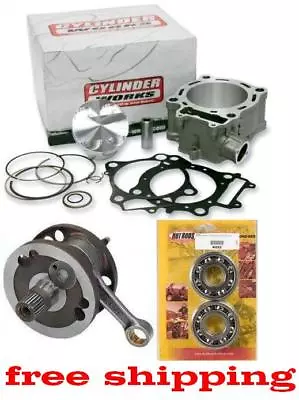 Engine Rebuild HOTRODS 2002-08 CRF450R 511CC Big Bore Cylinder Stroker Crank Kit • $989.92