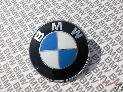 Bmw Front Hood Logo Emblem Badge Decal E39 E38 E36 E65 E66 E30 E90 Original Used • $39